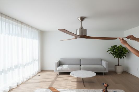 Cómo elegir un ventilador de techo según el tamaño de tu habitación