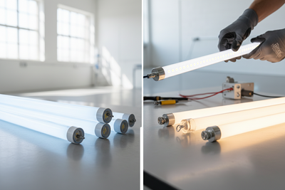 Cómo cambiar un tubo fluorescente por LED: Guía paso a paso