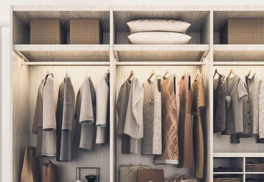 La iluminación de un vestidor, clave para apreciar bien los detalles